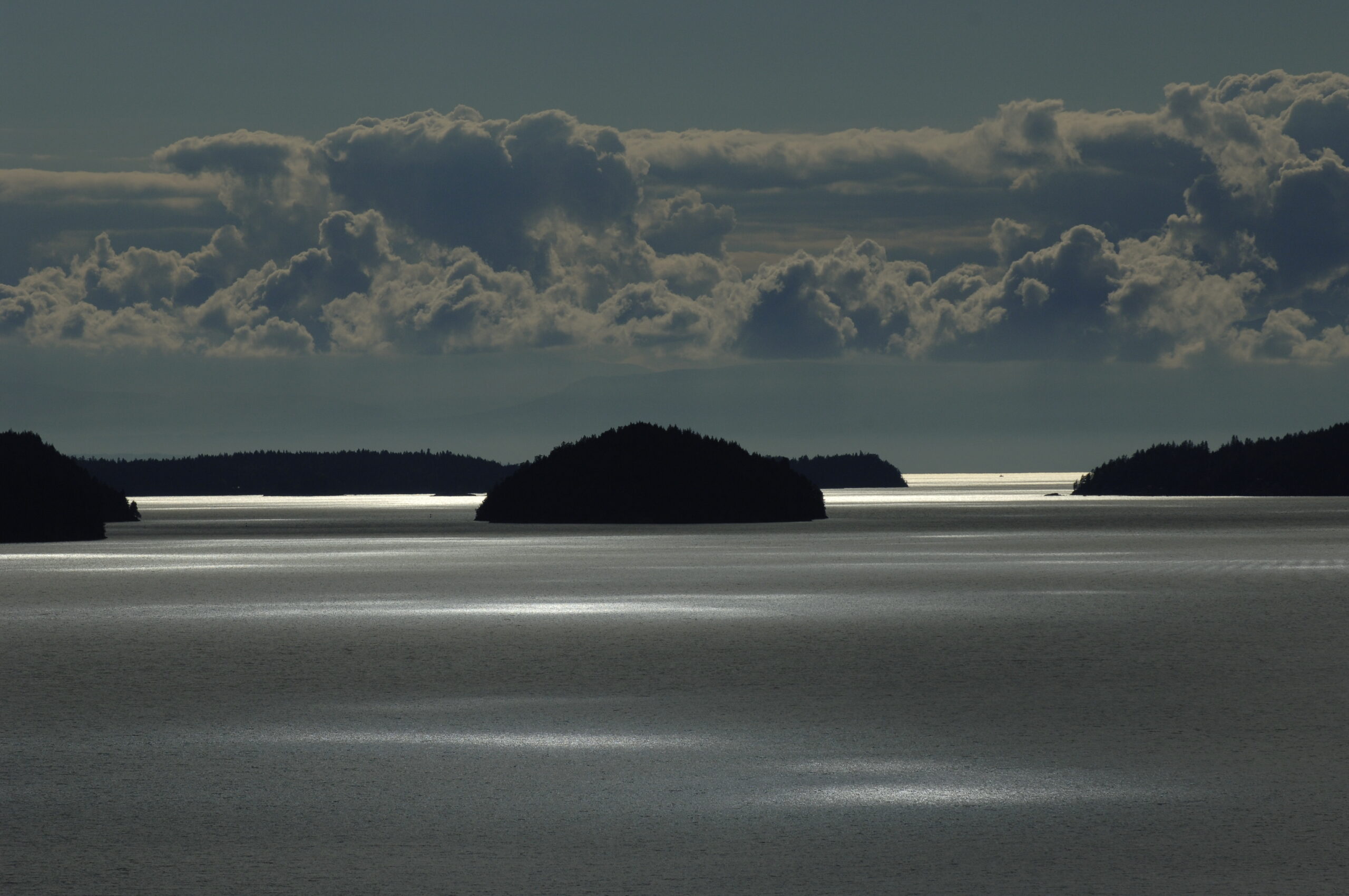 Aboriginal Laws Governance - BC coast ocean overlooking island